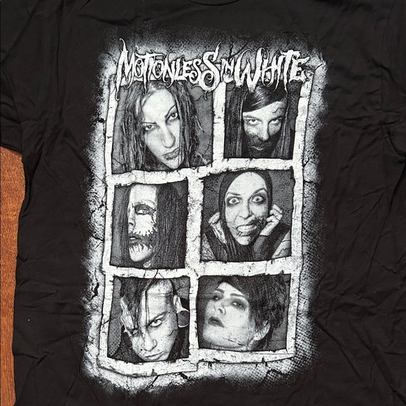 Motionless in White Black Graphic Band Tee, Size XL, NWOT - Picture 5 of 7